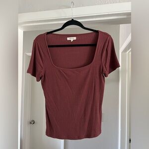 Madewell Ribbed T-shirt